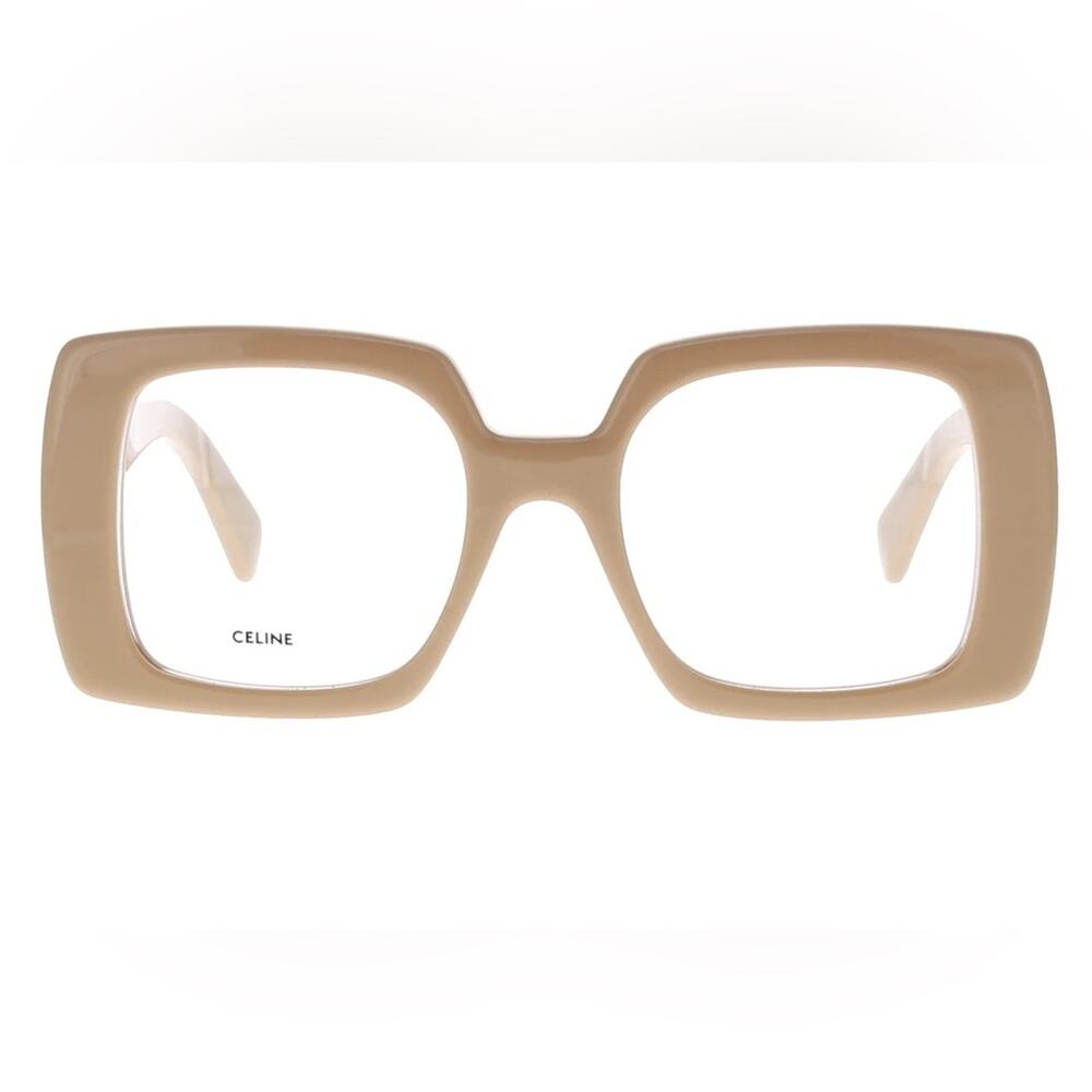 New! Celine CL50121I 057 Chic Beige Eyeglasses for Women, Authentic - Picture 5 of 8